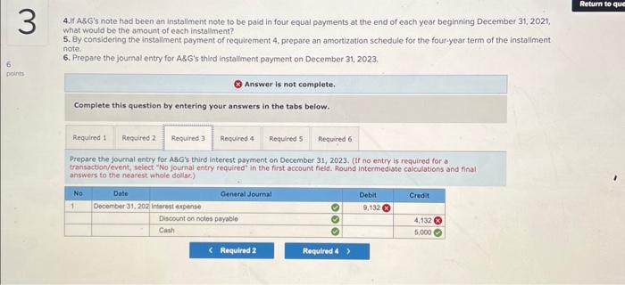 the corveyor by issuing a $100,000, four-year note that specified 5% interest