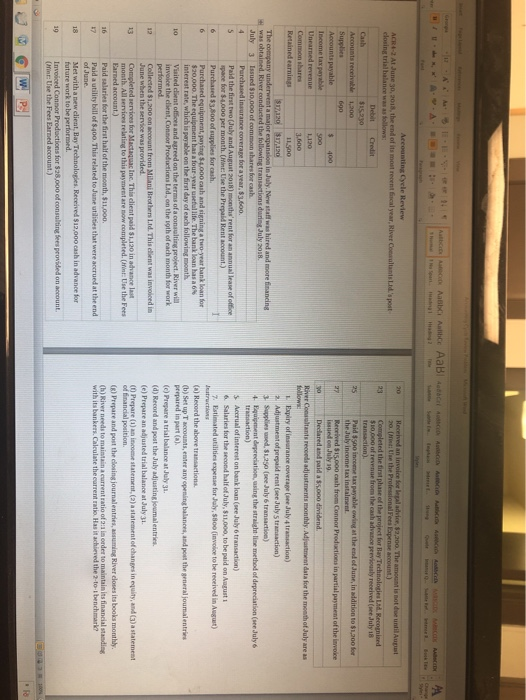 I am currently stuck on question a because i am unsure of