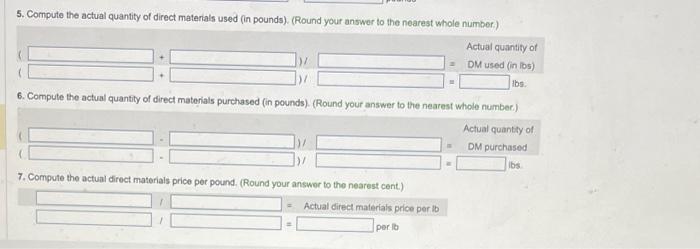 fret aslecing the formula io compule the amount then ertering the amounts