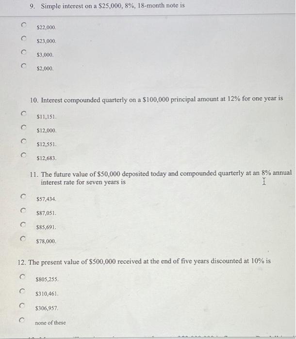 money is compensation for expected inflation True False 2. The interest that