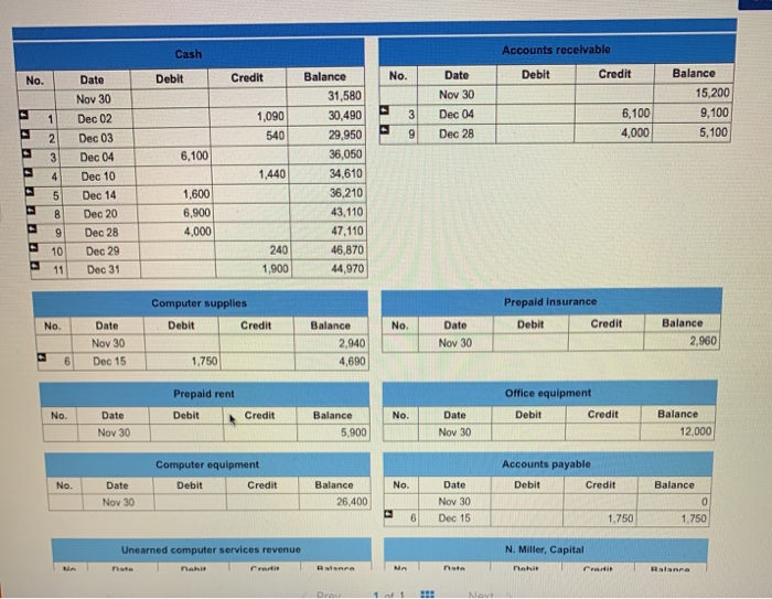 2017 unadjusted trial balance is included on the trial balance tab. Record