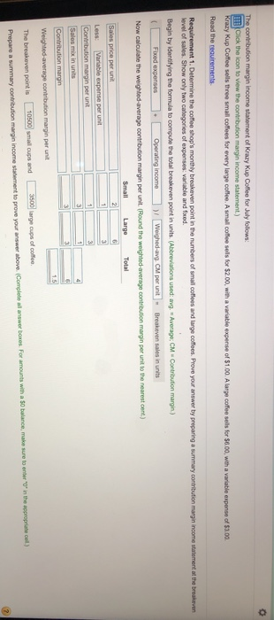 statement to prove your answer above. (Complete all answer boxes. For amounts