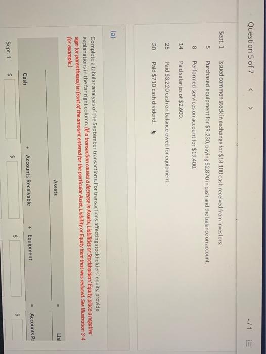 to Sarasota Real Estate Agency. Oct. 1 Stockholders invest $30,500 in exchange