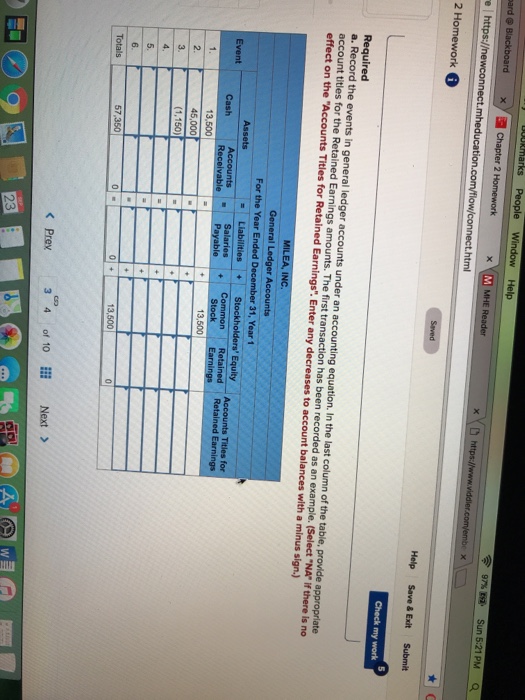 applies to the questions displayed below.] Milea Inc. experienced the following events