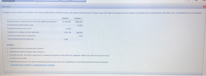  Fowy 2. try director hours and machines Factor 2 50 1930