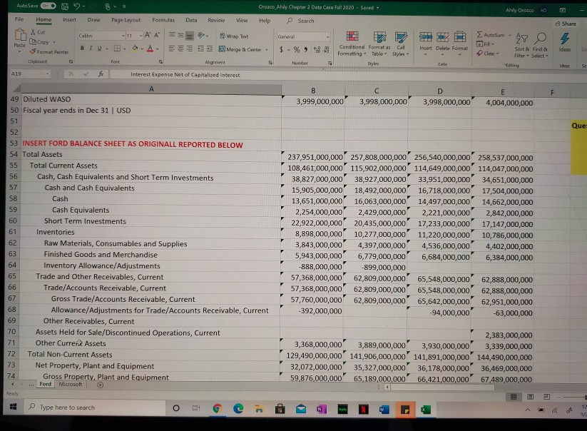 close). capitalization at each date, multiply the number of shares outstanding by