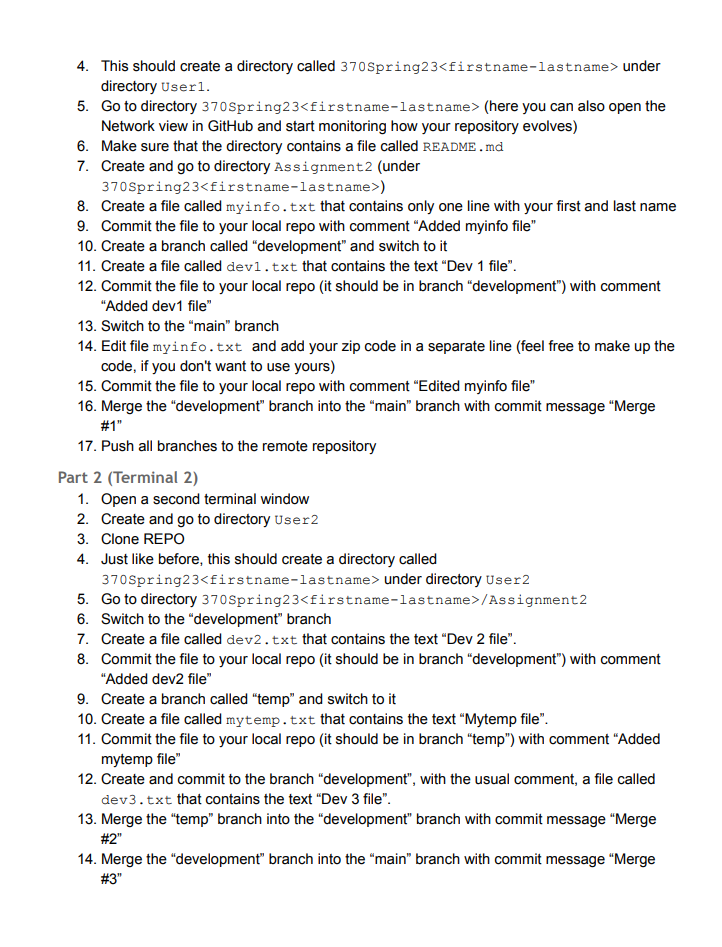 you are working from the command line, and we will simulate the