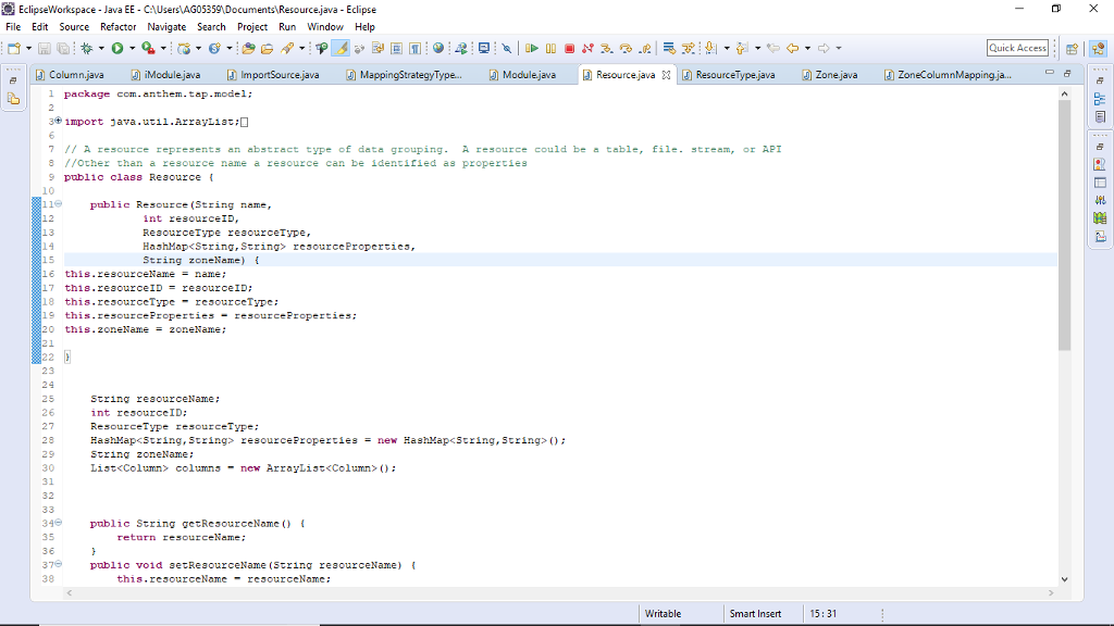 Do not worry on the StreamSetFeilds column. Just focus on the three