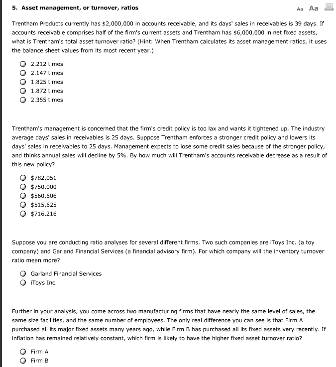 Please help me better understand Asset Management. Thanks for helping me!!!