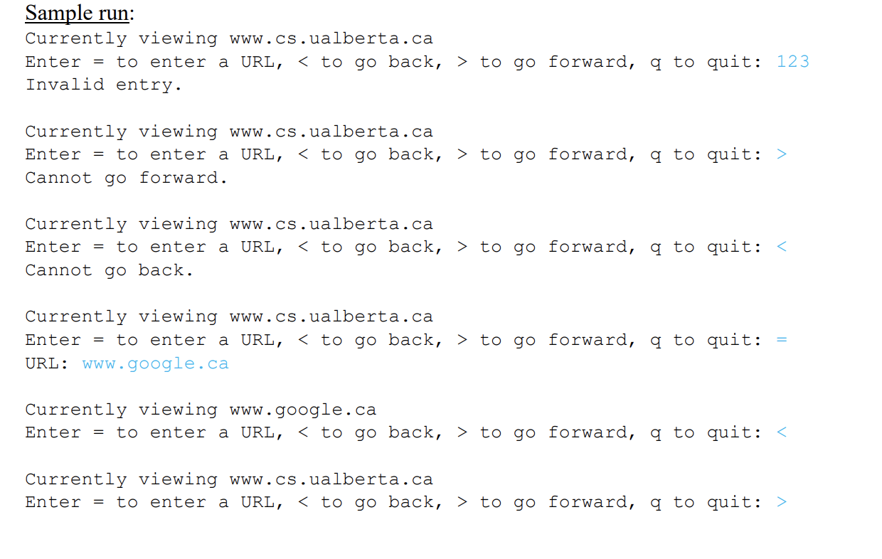 IF THIS METHOD IS INVOKED ON AN EMPTY STACK def peek(self): return