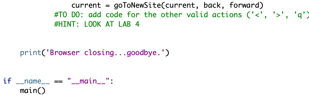 method according to updated ADT pass Lab 5 Browser: #---------------------------------------------------- # Lab