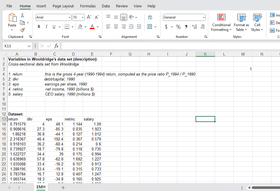 1.Estimate the following regression: ln () = 0 + 1 + 2