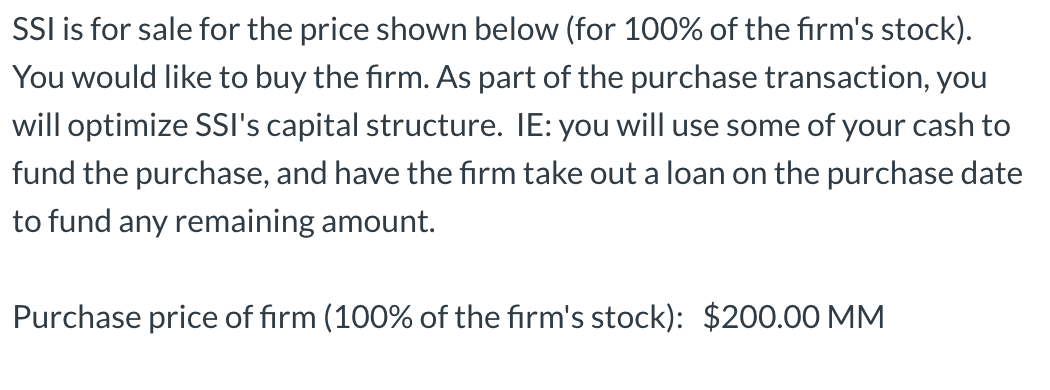 that you will set for the firm? (60%, 20%, 45%, 35%, 15%,
