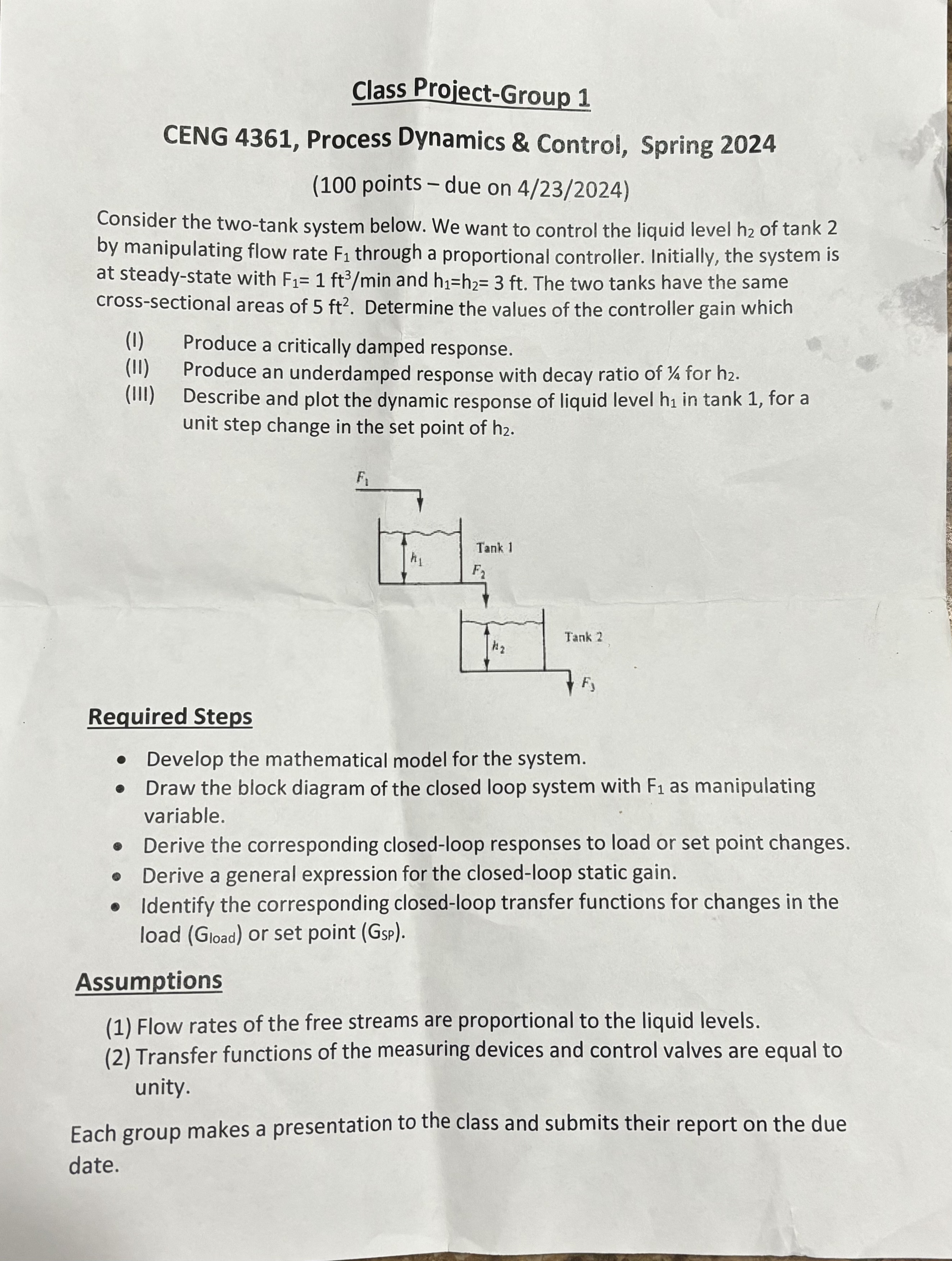  Class Project-Group 1 I need a detailed explanaation for this. Dont