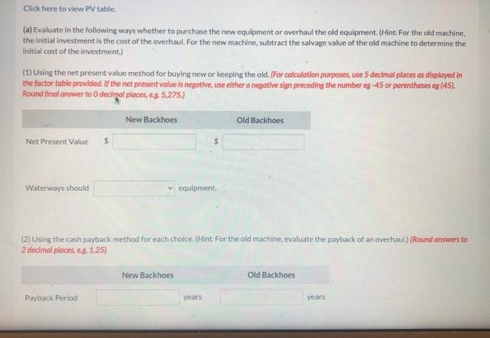 flow when it plans for capital investments. The company chose its discount