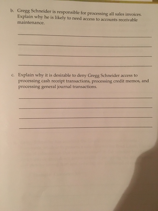 statements using the criteria requested by management. b. Print the customer statements.