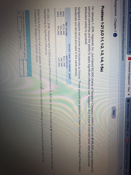  ts 201840-ACC X ssignment-Chapter 1 Problem 1-21 (LO 1-1, 1-2,1-3, 1-4,