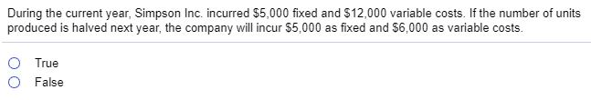 MULTIPLE CHOICE: 1.) 2.) 3.) 4.) 5.) During the current year, Simpson