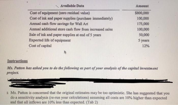 QUESTION #2 please answer question 2. please show work. will rate!