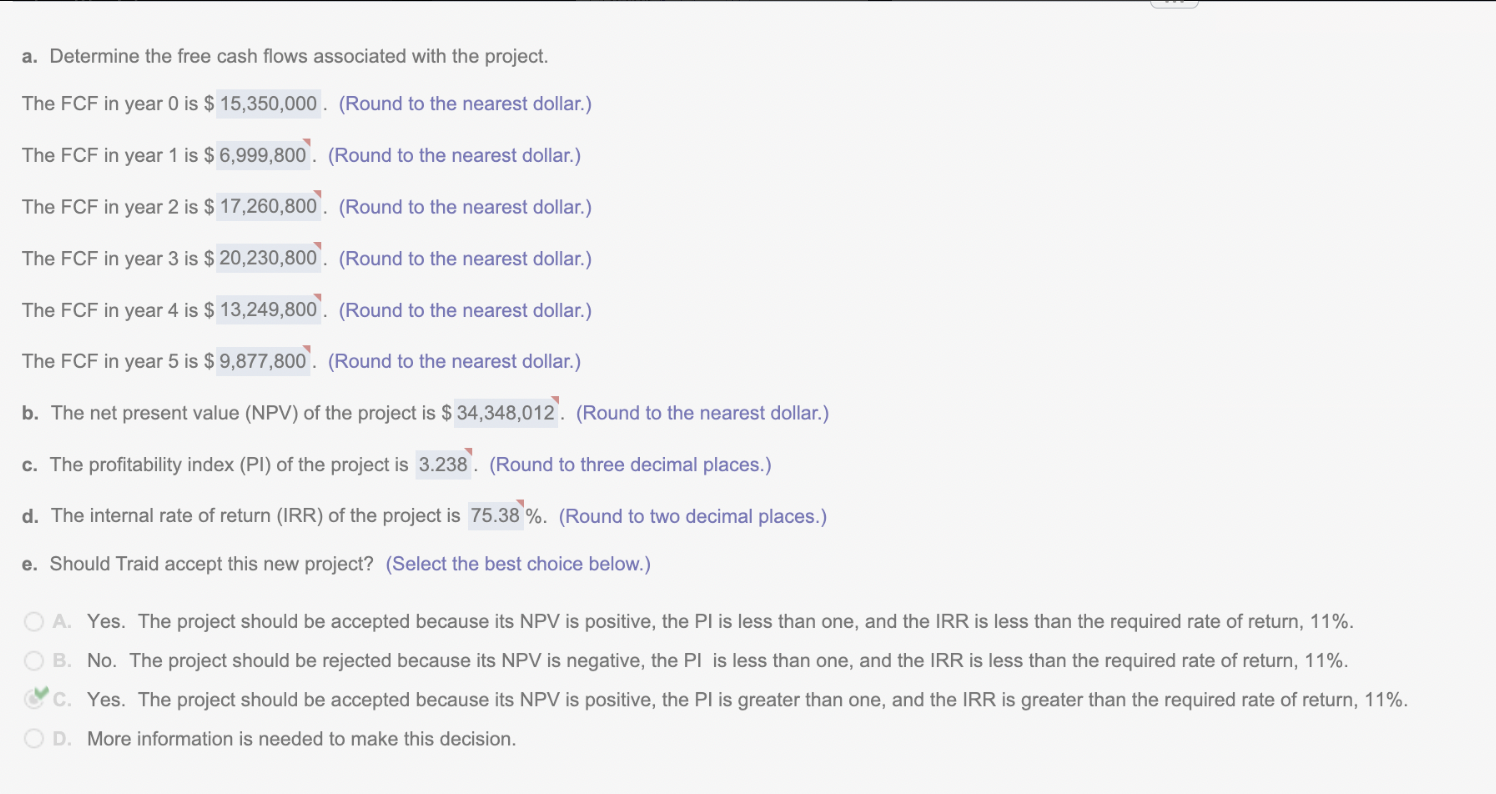 tax bracket with a required rate of return or discount rate of