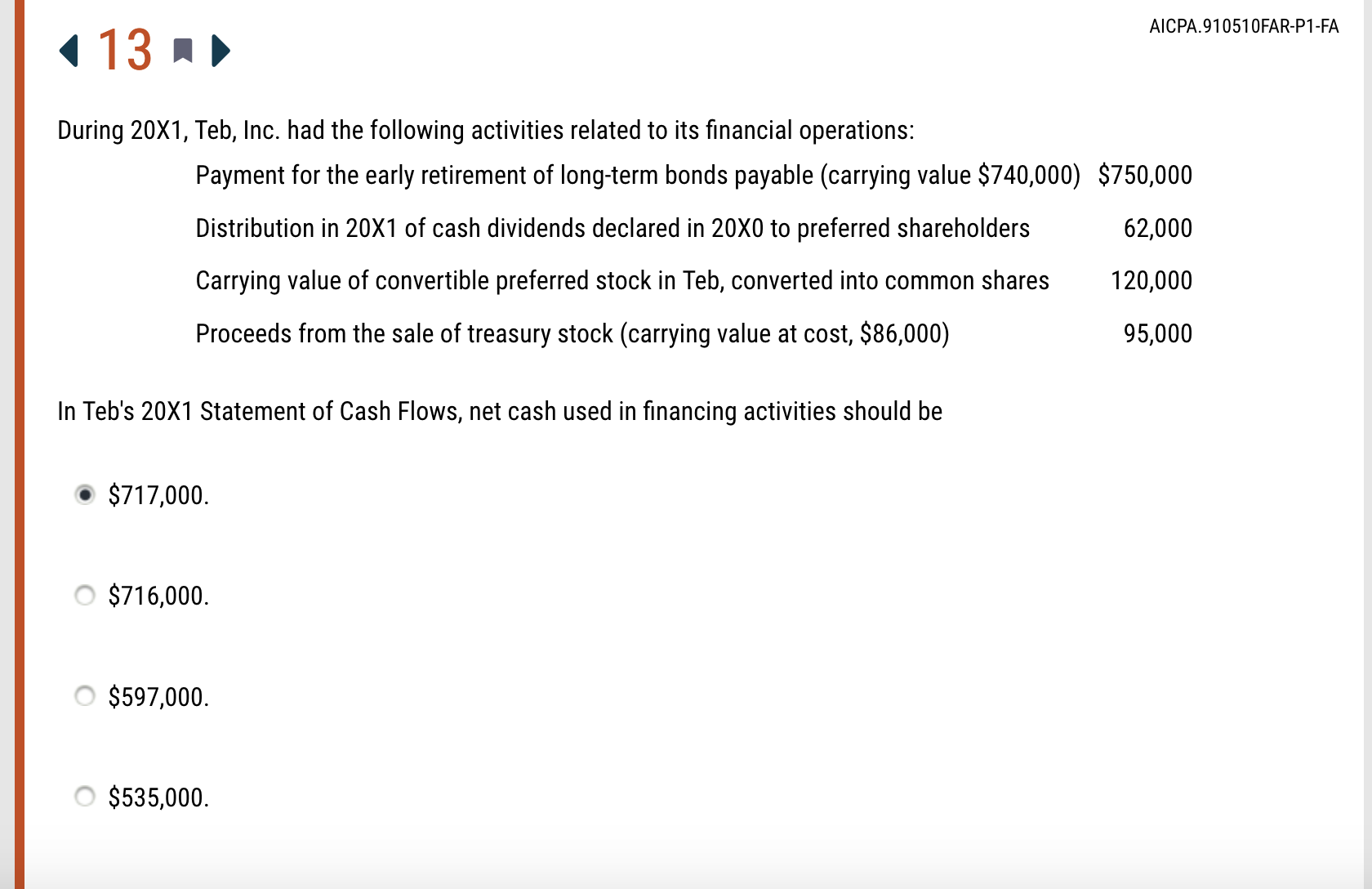 please help explain how to get answer. Thank you During 20X1, Teb,