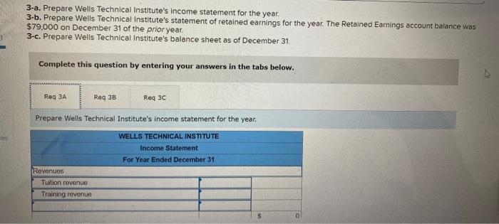 displayed below.) Wells Technical Institute (WTI), a school owned by Tristana Wells,