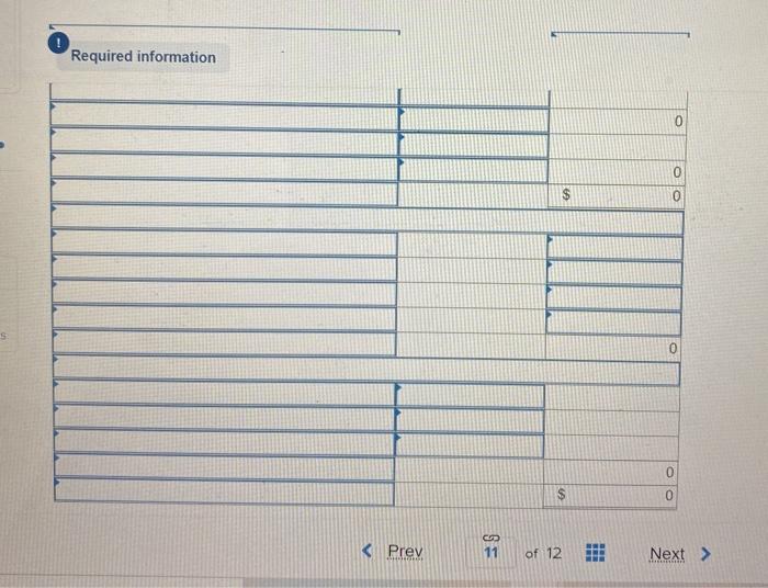 h that require adjusting entries on December 31 Additional Information Items a.
