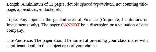  Please give me a topic I could write about for this