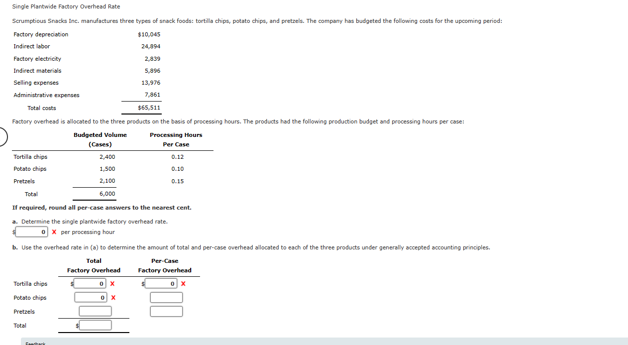 Solution Please If required, round all per-case answers to the nearest cent.