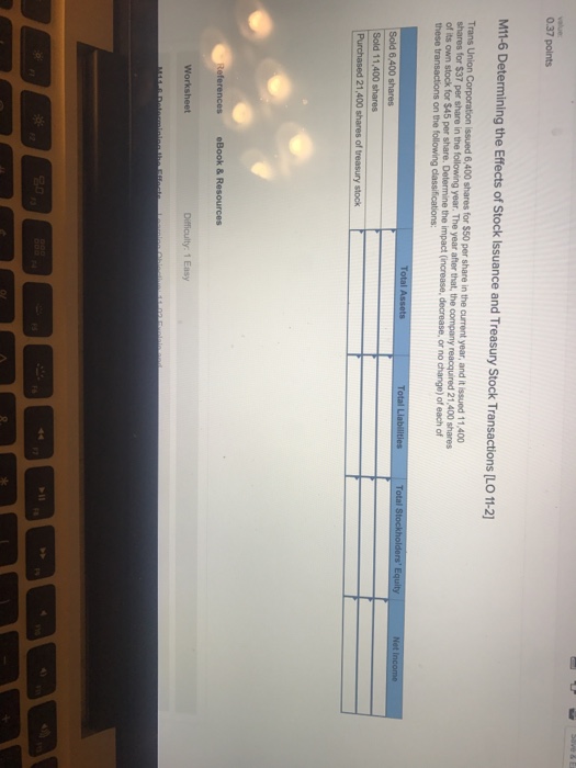  Please complete all parts and the journal entry value 0.37 points