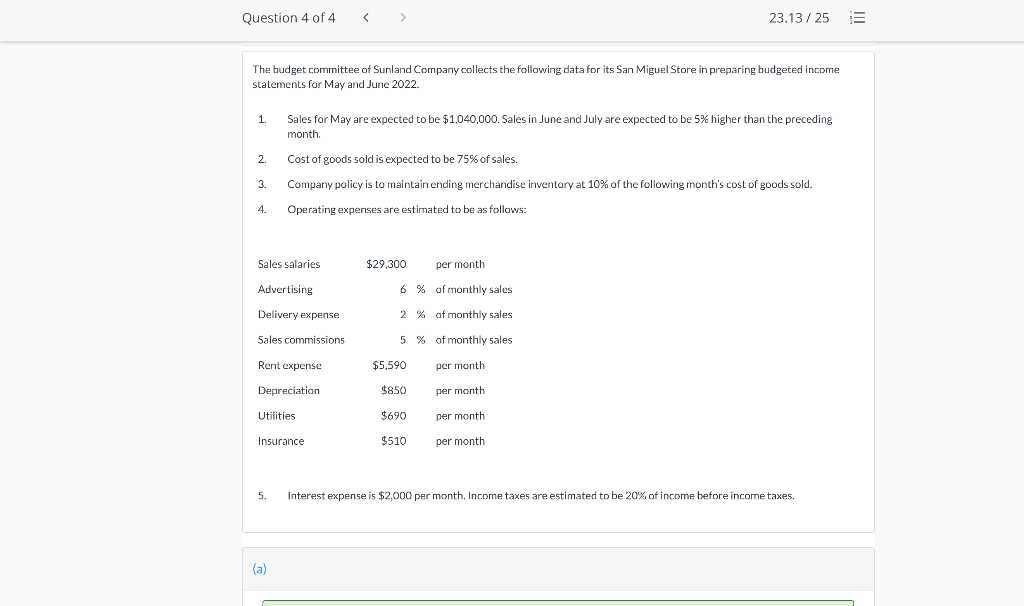 I only need the part that I got incorrect please! Question