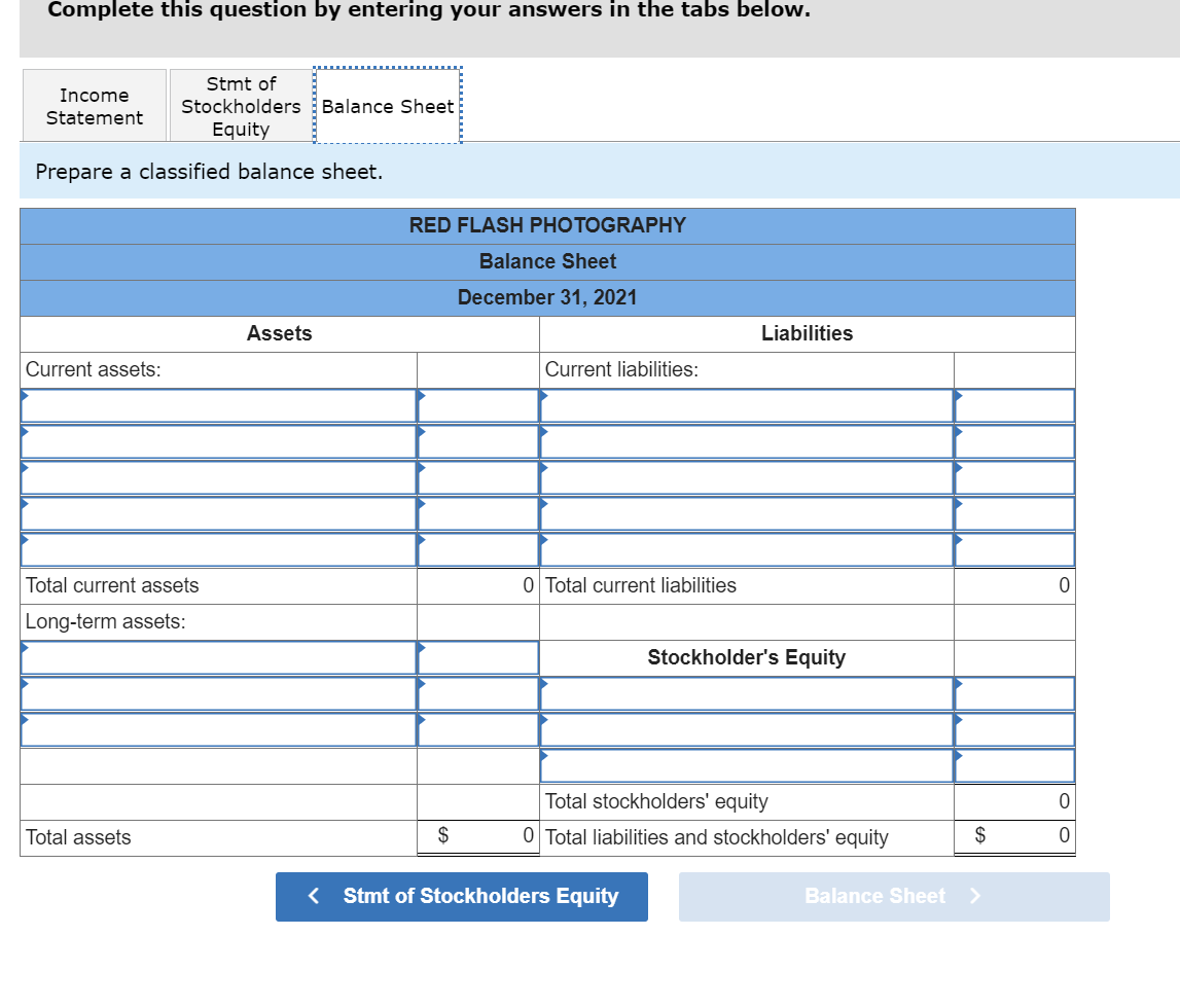the questions displayed below.] On January 1, 2021, Red Flash Photography had