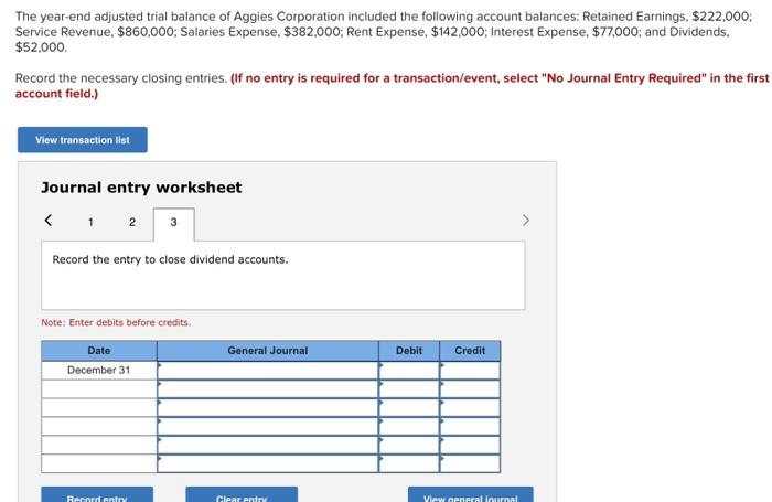 Retained Earnings. $222,000; Service Revenue, $860,000; Salaries Expense. $382.000: Rent Expense, $142,000;