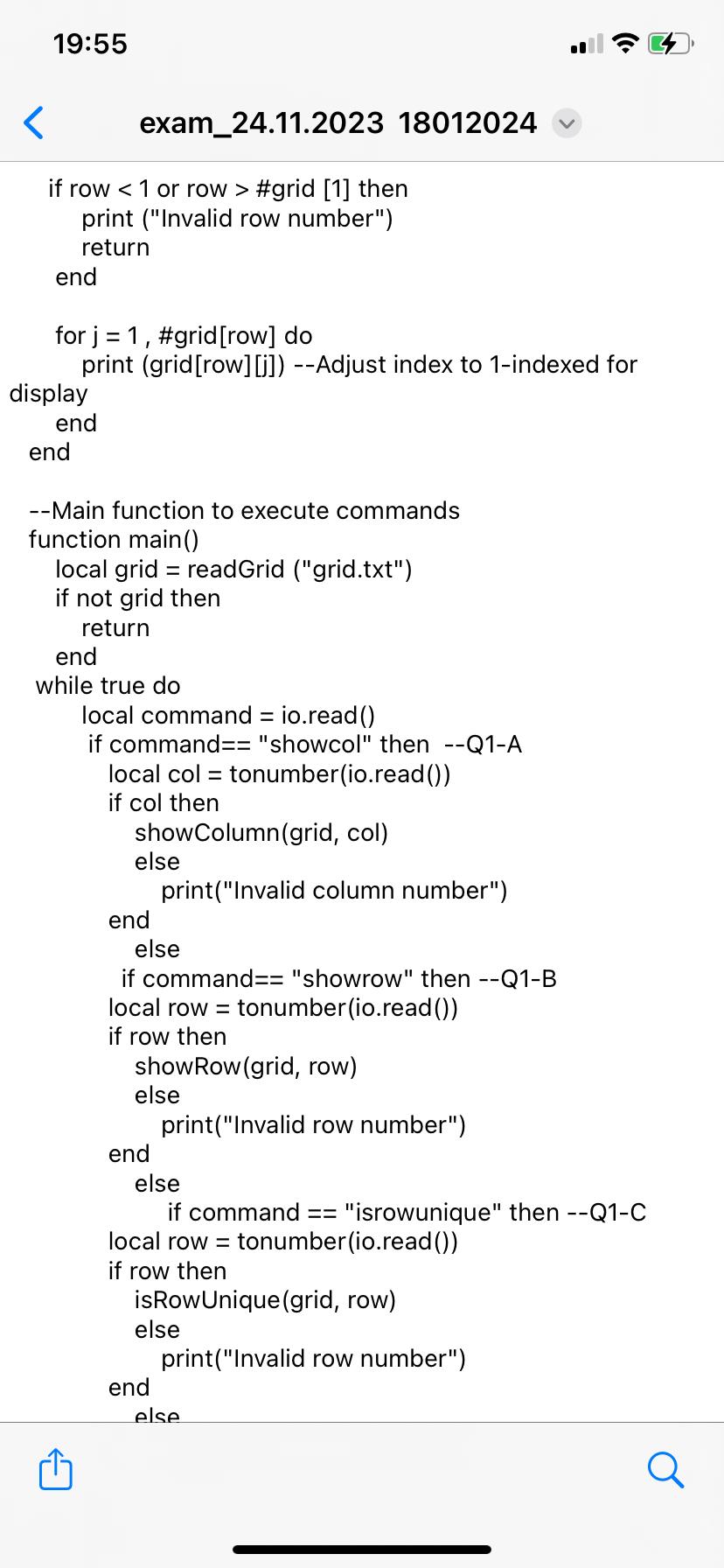  19:55 exam_24.11.202318012024 if row 1 or row > #grid [1] then