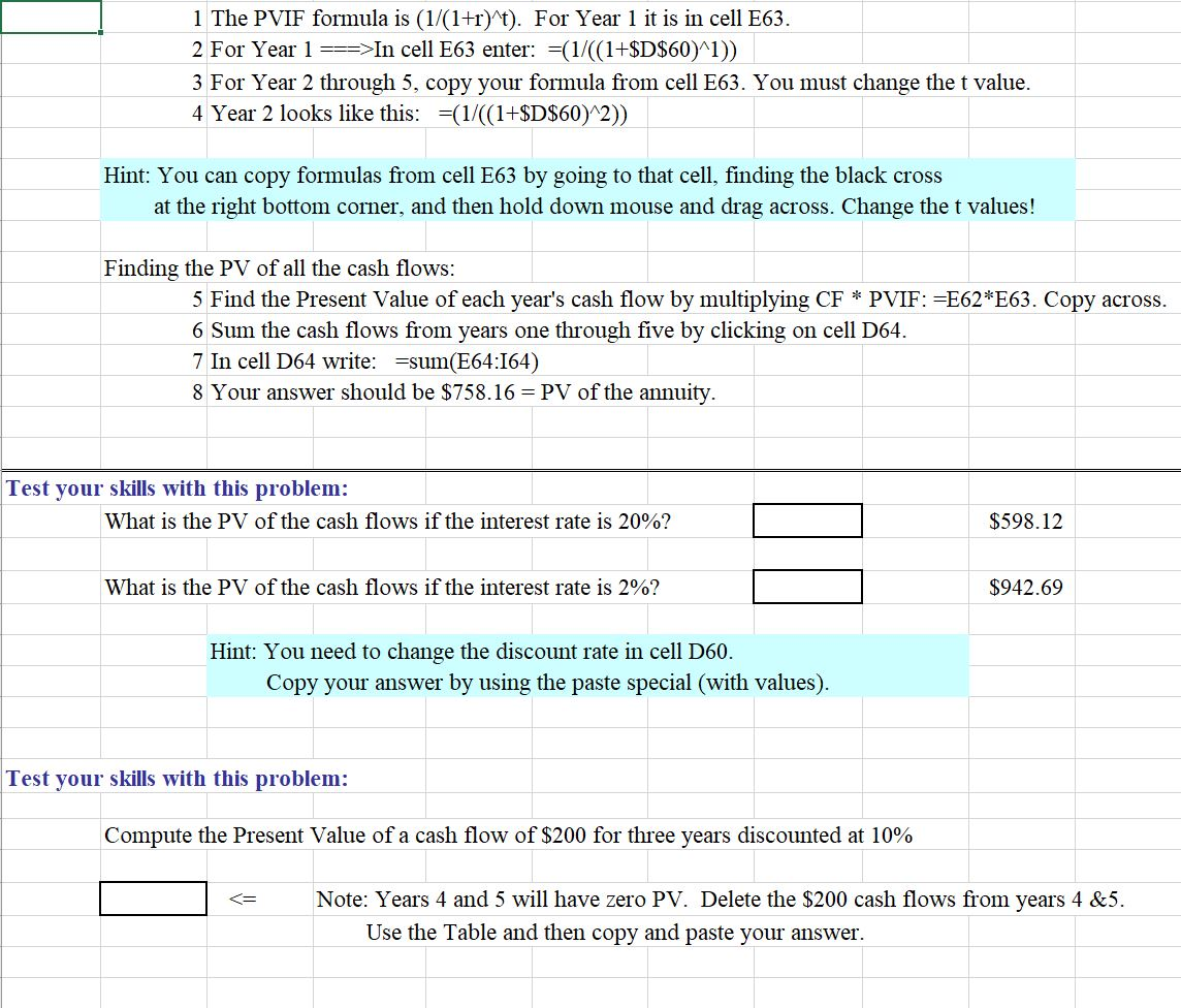 and "open image in new tab." thank you! Present Value Finance Concept: