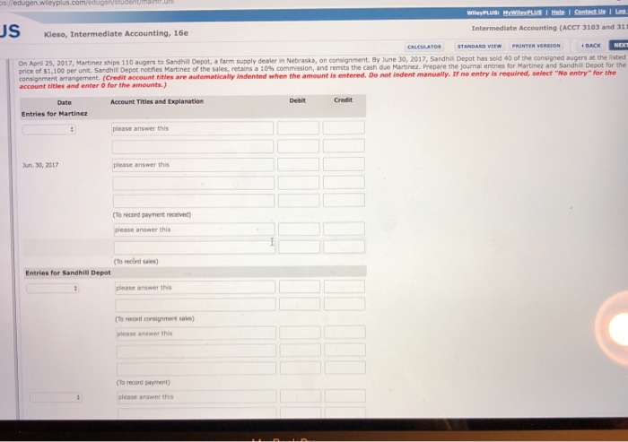 farm equipment. Its products Martinez's products. Pricing and cost information on three