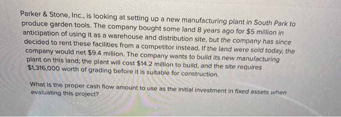 to improve its production efficiency. Buying a new machine press for $758,400