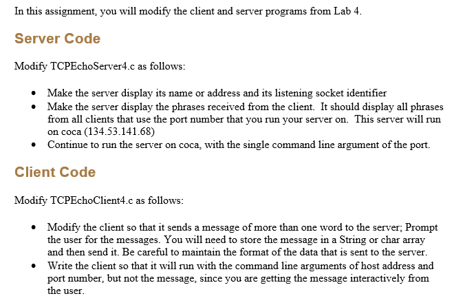 Hello, I need help modifying this code with the following instructions: here