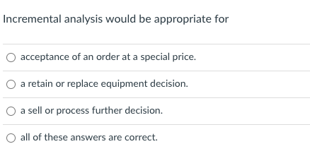 Company can purchase the component externally for $110,000 and only $5,000 of