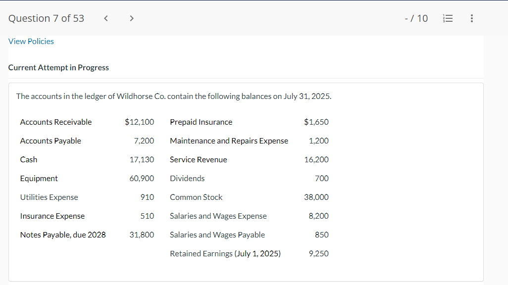 the amount entered for the particular Asset, Liability or Equity item that