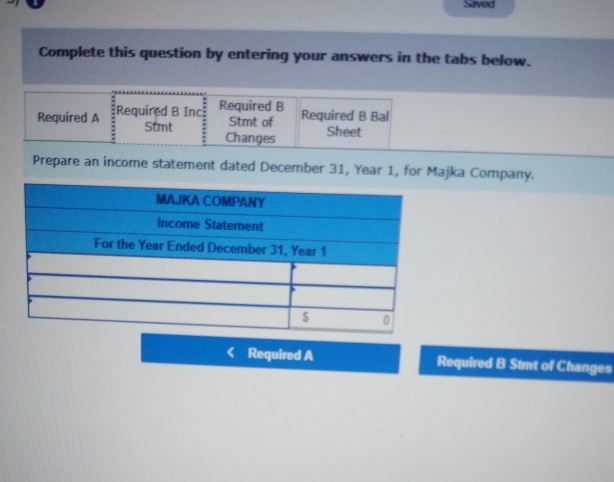 1, the company experienced the following three accounting events (1) earned cash