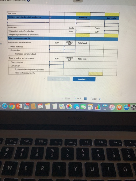 the process. The company uses ts product through a single processing department.