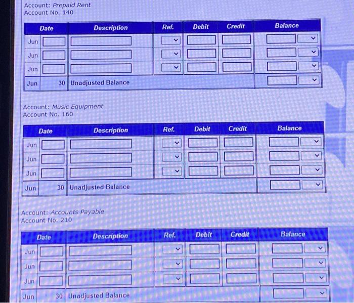 Balance row must still be filled out in order to receive full