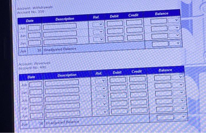 110,000 Jun 1 110,000 Capital (capital contribution) Jun 1 Music Equipment 53,000