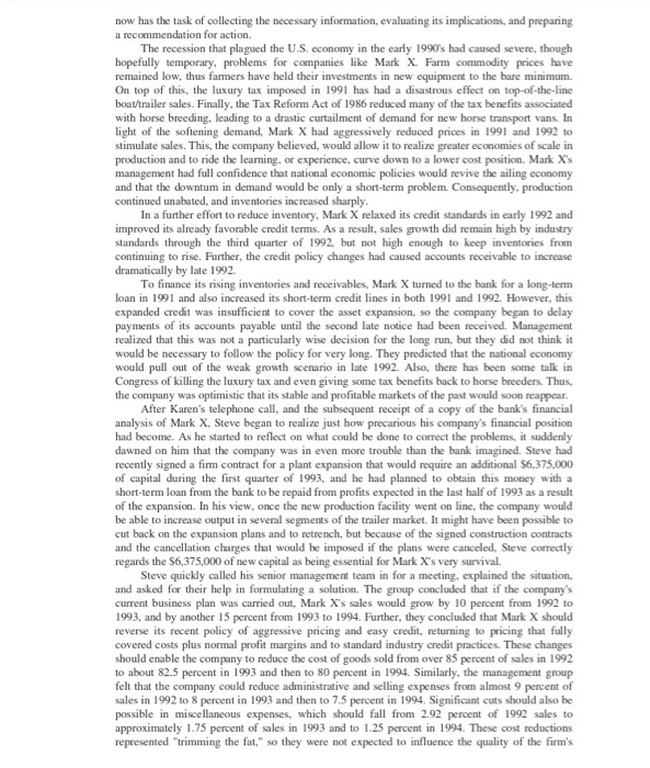 X's strengths and weaknesses. In essence, you should look at the common