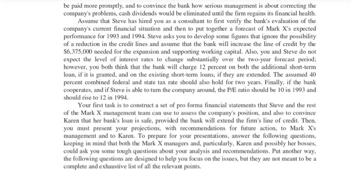 size statements and each group of key ratios (for example, the liquidity