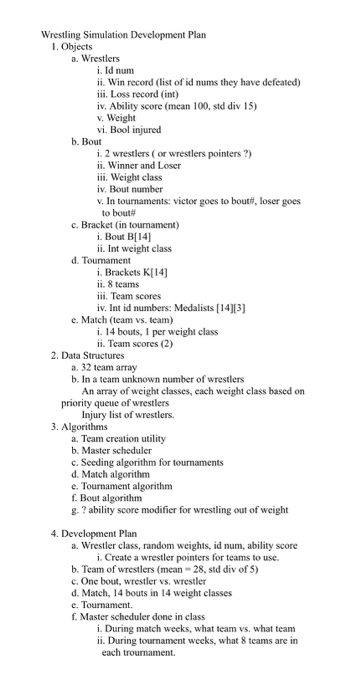 The season will have a number of dual meets (team vs team)