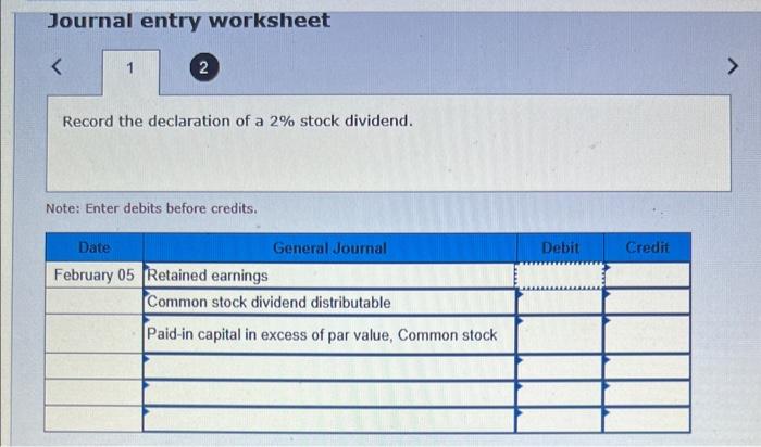 after the distribution is made: (2) Compute the number of shares outstanding