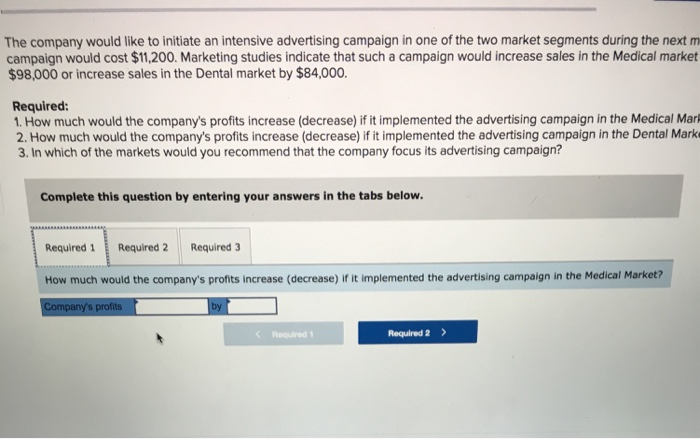 Segmented Income Statement [LO6-4) Raner, Harris & Chan is a consulting firm
