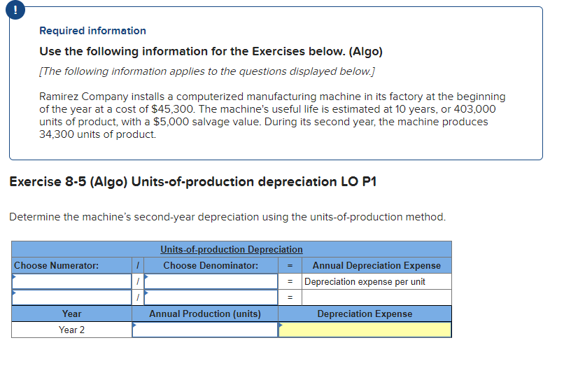 [The following information applies to the questions displayed below.] Ramirez Company installs